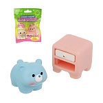 игрушка сюрприз "зверушки" с аксессуаром, игроленд, полистоун, 9х12 см, 10-12 видов интернет-магазин «Барс»