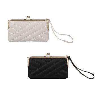 юl кошелек-сумочка, пу, пвх, 18,5х10см, 2 цвета, кж23-04