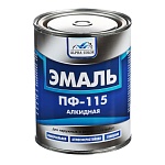 alpha color эмаль белая пф 115 0,8 кг.