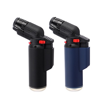 зажигалка-горелка "zengaz" угловая black+blue (97394) от магазина Барс