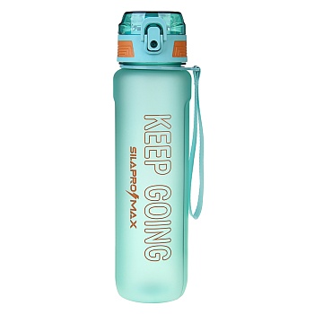 silapro max бутылка спортивная с замком, eggshell blue, 900мл, pc