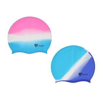 шапочка для плавания тм by sport, 22х18см, силикон