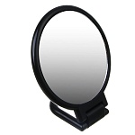 юниlook леон зеркало настольное складное, зум х1,х2, пластик, стекло, 15,5х9,3х0,8см, черный
