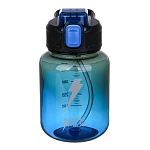 silapro max бутылка для воды, 16х9см, 630мл, синий, pc, pp, abs, силикон