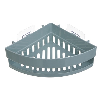 vetta classic полка настенная угловая (малая), пластик, 25x17,5x7 см, оливковый от магазина Барс