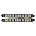 ЕРМАК Дневные ходовые огни, LED 8шт, гибкий пласт. корп., 220мм, 12V, белый, 2шт.