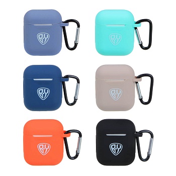 by чехол для беспроводных наушников, силикон, 5 цветов от магазина Барс