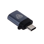 адаптер-переходник type-c by, usb3.0, металлик от магазина Барс