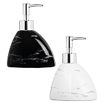 vetta дозатор для жидкого мыла marble, керамика, 2 цвета от магазина Барс