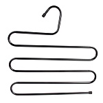 vetta вешалка для брюк 34,5x33,5x0,8 см, металл, чёрный от магазина Барс