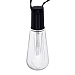 INBLOOM Гирлянда уличная на солн.батарее, 6.3м, 20LED, шампань, 8 реж, 1xAAA 600mAh, ABS, IP44