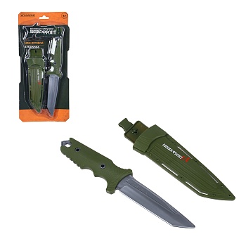 игроленд нож в ножнах, abs, 16х34х3см