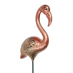 фигурка на стержне "фламинго" тм inbloom, 15х5х60см, пластик, металл от магазина Барс