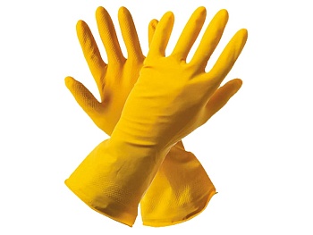 перчатки латексные с х/б подложкой 