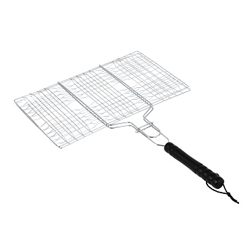 решётка-гриль хром. тм grillboom, 45х(33x20)см