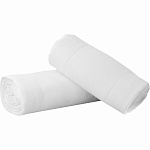 полотно вафельное отбеленное узбекистан 0,45м*60м 200гр/кв.м 1/4/240