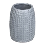 vetta стакан для ванной комнаты, керамика, 7x7x10 см, квадро, серый