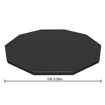 bestway круглое покрытие для бассейна, d305см, 58036