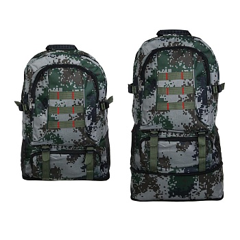 руссо туристо рюкзак туристический разведчик 50-60л, 65x35x14,5 см, нейлон
