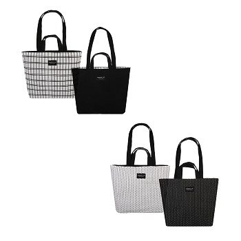 сумка двухслойная тм vetta, с двумя ручками, 42x33x10 см, 80% хлопок, 20% полиэстер от магазина Барс