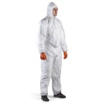 комбинезон защитный  jeta safety из нетканого материала, 100% полипропилен (коробка 50 шт.) немаркир
