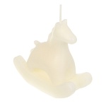 свеча в форме лошадки, 8,5x8,5x3,5 см, воск