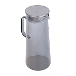 satoshi графит кувшин для воды 1,8л, стекло, нерж.сталь интернет-магазин «Барс»