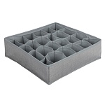 органайзер для хранения тм vetta джойс, 24 отдела, полипропилен, картон, 32x32x10см от магазина Барс