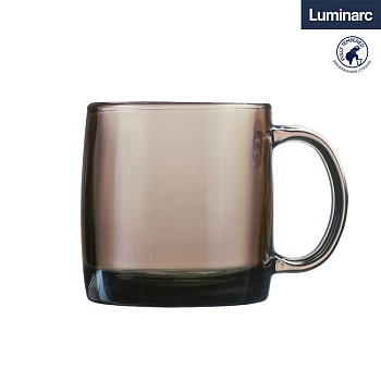 luminarc эклипс нордик кружка 380мл, дымчатое стекло, арт. h9151 интернет-магазин «Барс»