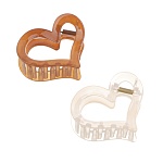 юниlook набор заколок-крабов для волос 2 шт, 6 см, пластик, арт.4