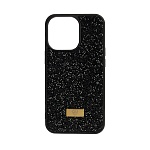by чехол для смартфона кристаллы, ip - 14 pro max, материал tpu, чёрный от магазина Барс