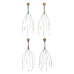 массажер тм by sport, 22см, металл, дерево, 4 цвета