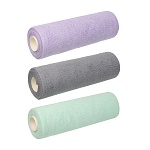 набор салфеток из микрофибры в рулоне 20 шт, тм vetta,  28х28 см, 180 г/кв.м, 3 цвета, полиэстер