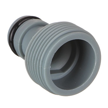 inbloom штуцер резьбовой, с внешней резьбой d3/4", пластик от магазина Барс