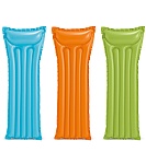 intex матрас пляжный надувной, 183x69см, 3 цвета 59703np