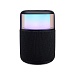 Колонка беспроводная BY GlowSound Mini, 5 Вт,подсветка, 1200мАч, microSD, ВШГ 12x8x8см, черный