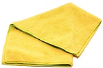 салфетка микрофибра 30*30 см 220г/м2, желтая onm