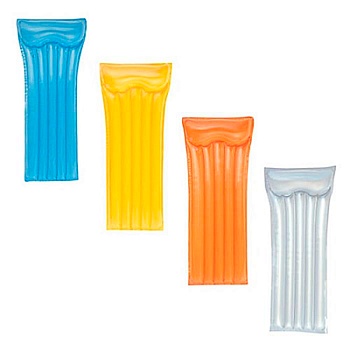 bestway матрас для плавания, пвх, 183х76см, прозрачный верх, 44013