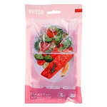vetta пакеты-чехлы (крышки) для продуктов, на резинке, 9 шт, полиэтилен от магазина Барс