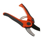 inbloom секатор садовый (контактный) с наковальней, сталь 65м, pp+tpr от магазина Барс