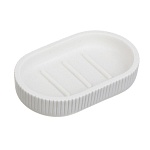 мыльница тм vetta дакота, смола (полирезин), белый, 14x8,7x2,5см от магазина Барс