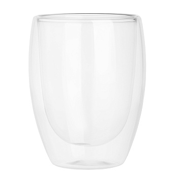 стакан с двойными стенками тм millimi симпл, 350мл, стекло интернет-магазин «Барс»