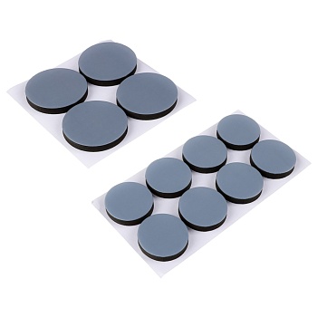 накладки-протекторы для мебели тм vetta, 12 шт, тефлон, эва, 8шт*25мм, 4шт*38мм от магазина Барс