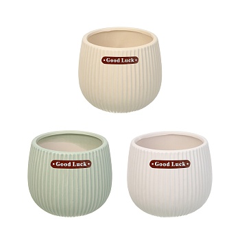 кашпо тм inbloom, 10х10,5см, керамика от магазина Барс