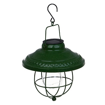 inbloom фонарь с подвесом на солн. батарее 19x19см, 5led, шампань, 1.2v aaa 300mah ni-cd, металл от магазина Барс