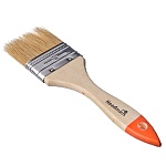 кисть флейцевая 2" (50мм) headman "basic" натур. щетина, дерев. щетина /600