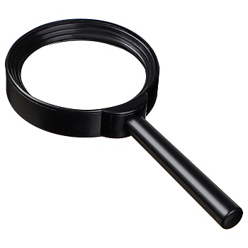 лупа увеличительная d6см, пластик, 5-ти кратное увеличение