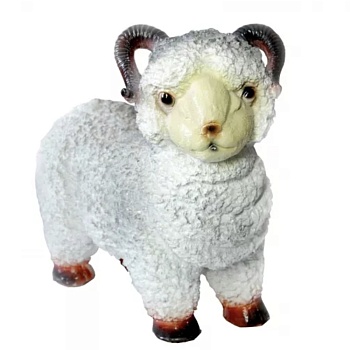 фигура садовая "барашек" 32х34см, гипс от магазина Барс