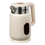 leben чайник электрический 2л, 1500вт, пластик интернет-магазин «Барс»