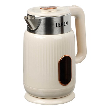 leben чайник электрический 2л, 1500вт, пластик интернет-магазин «Барс»